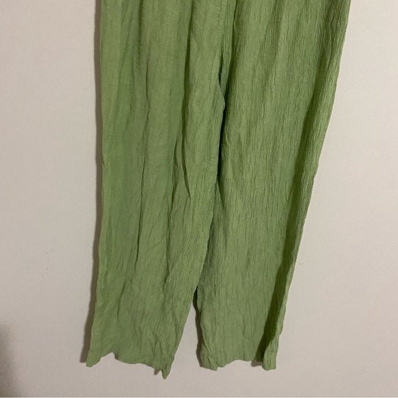 Madewell Light Green Gauzey Pants size Medium - Picture 9 of 9